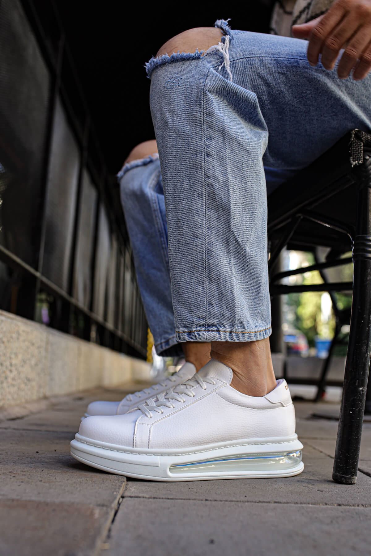 CH271 CRT Ariaso Herren Sneaker Weiß