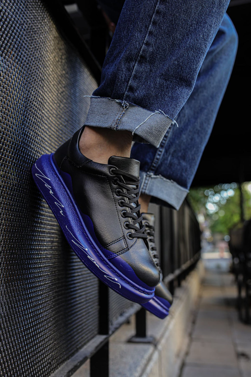 CH254 - CST Pittura Men Sneaker 483 Blue / White TanN