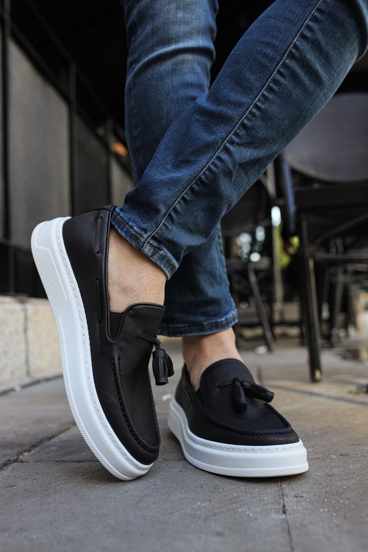 CH127 - CBT Loafer-X Men Sneaker Black