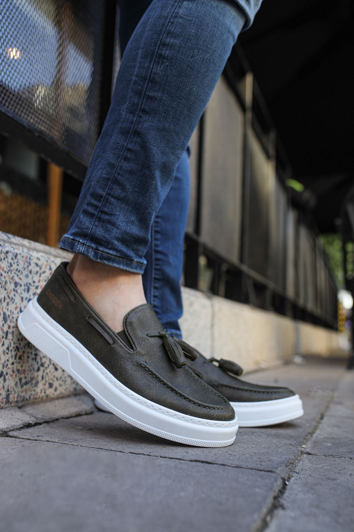 CH127 - CBT Loafer-X Men Sneaker Khaki