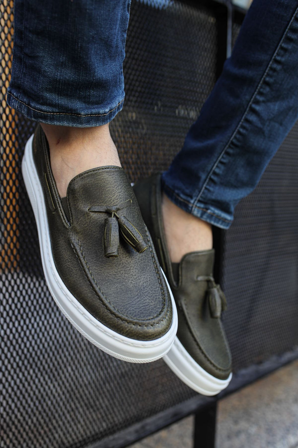 CH127 - CBT Loafer-X Men Sneaker Khaki