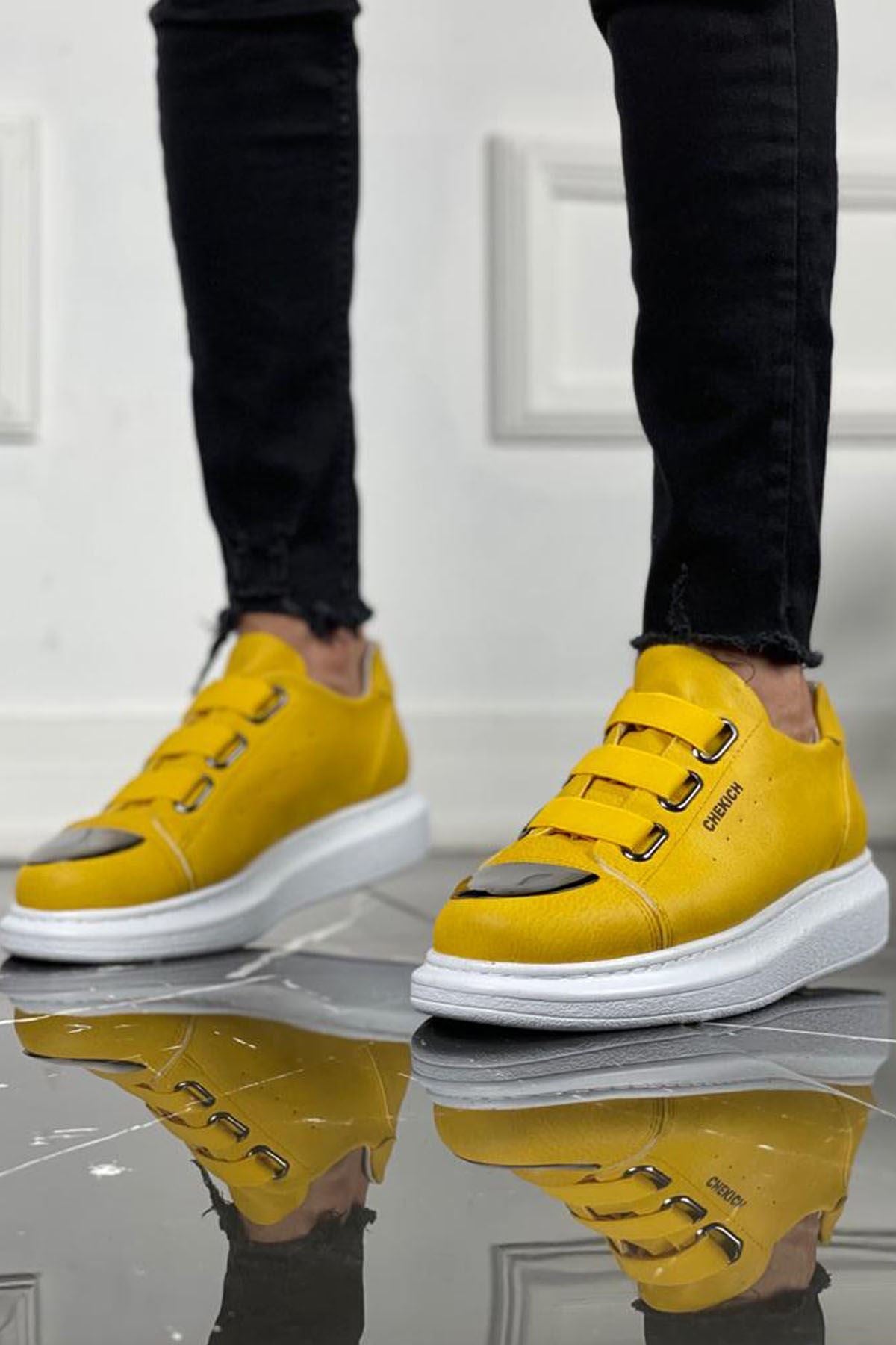 CH251 - CBT Mirror Men Sneaker Yellow