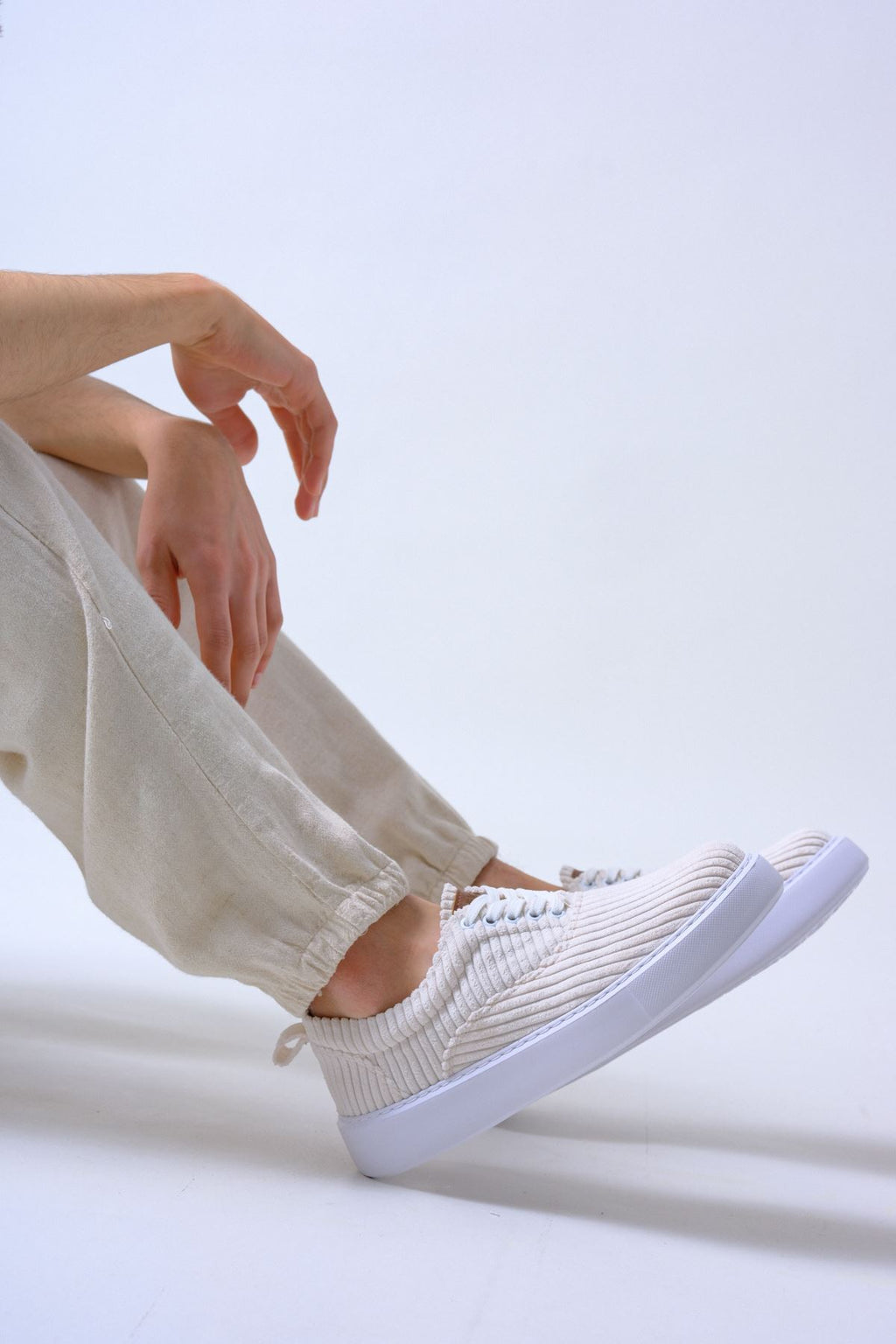 CH173 - CBT Velluto Men Sneaker White