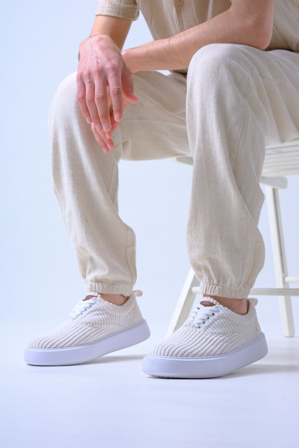 CH173 - CBT Velluto Men Sneaker White