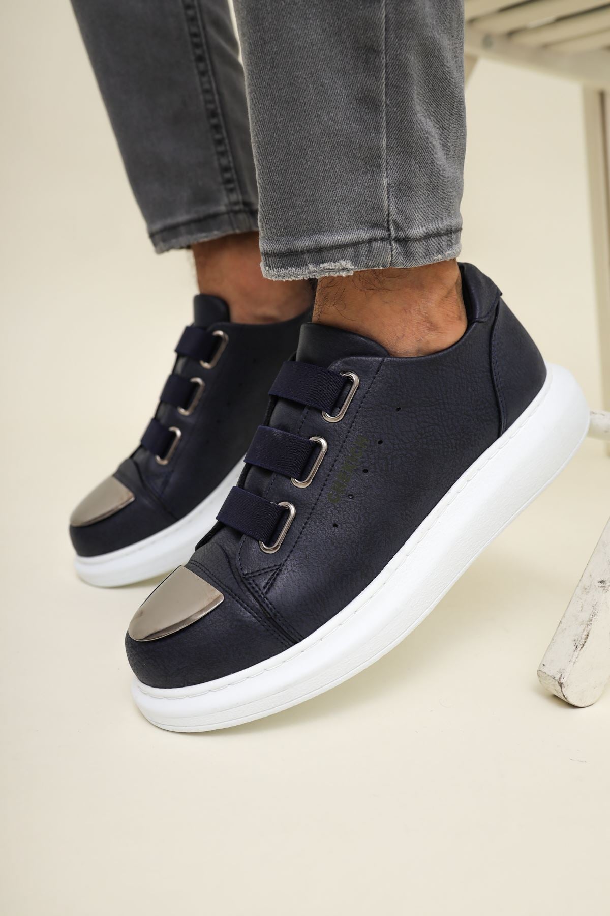 CH251 - CBT Mirror Men Sneaker Navy Blue