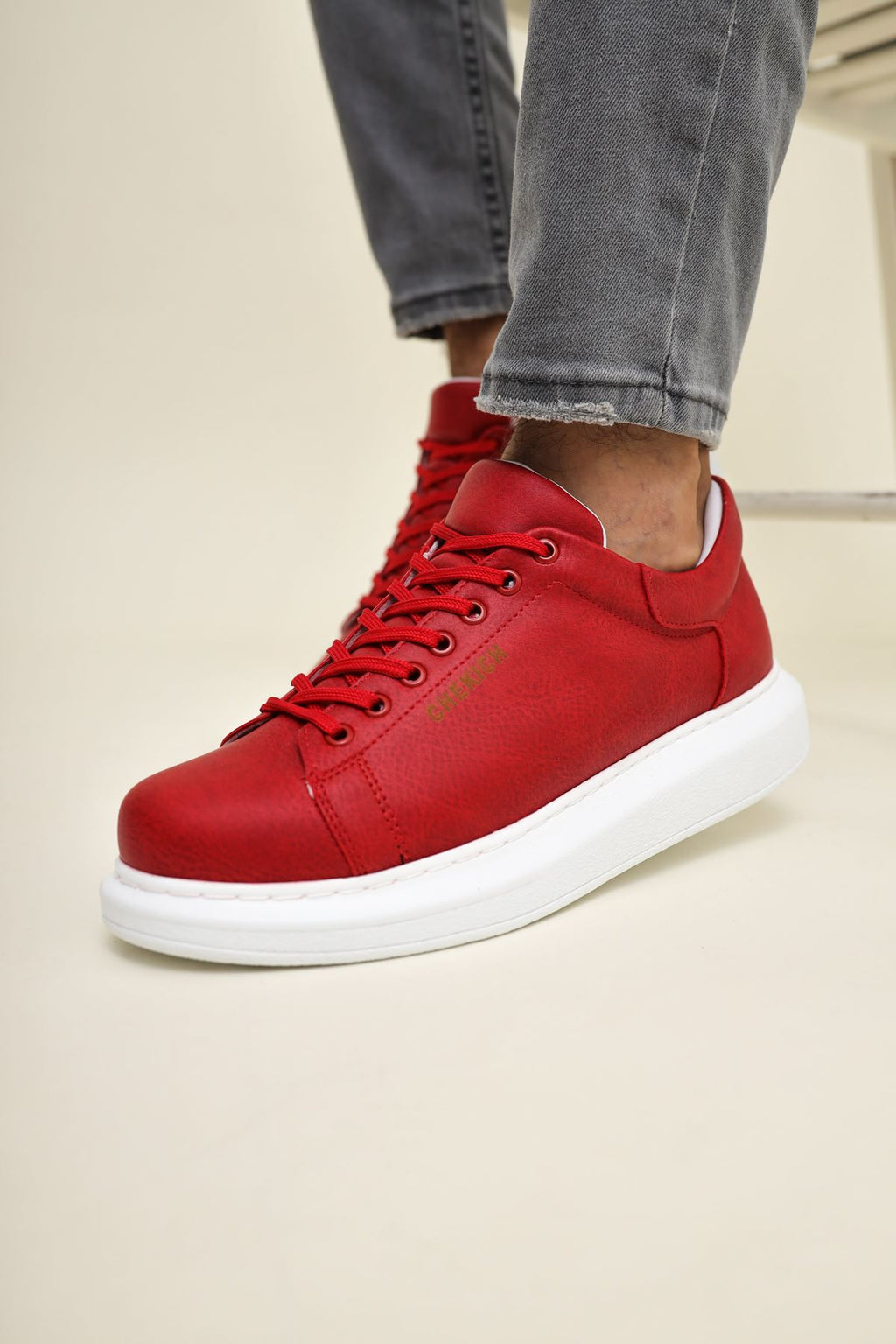 CH257 - CBT Estrella Men Sneaker Red