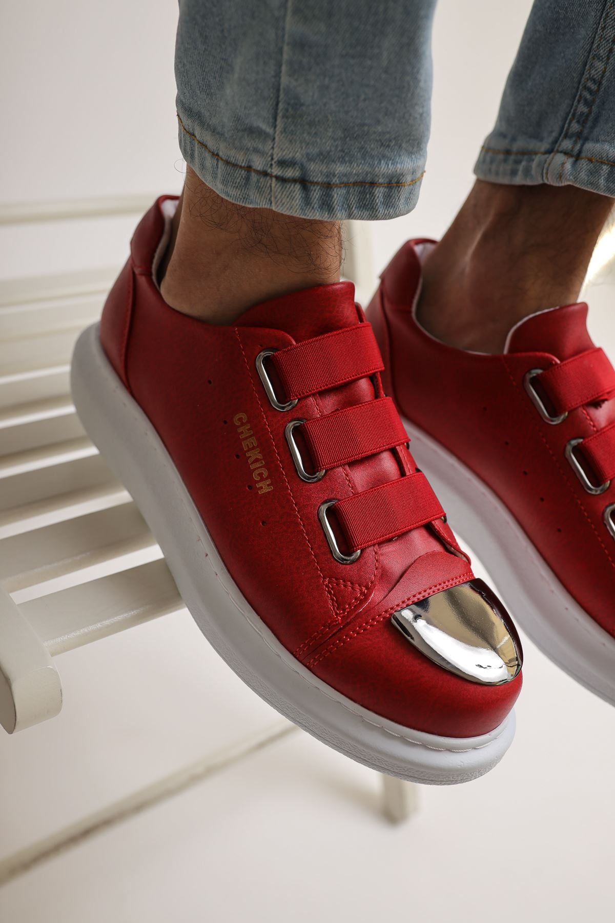 CH251 - CBT Mirror Men Sneaker Red