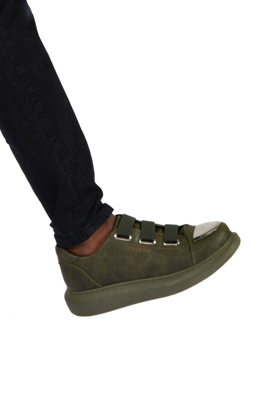 CH251 CRT Mirror Men Sneaker Khaki