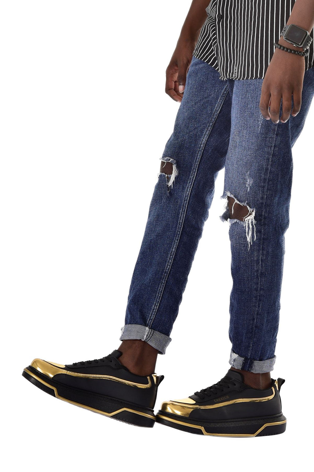 CH241 CST Signature Line Up Herren Sneaker Schwarz/Gold