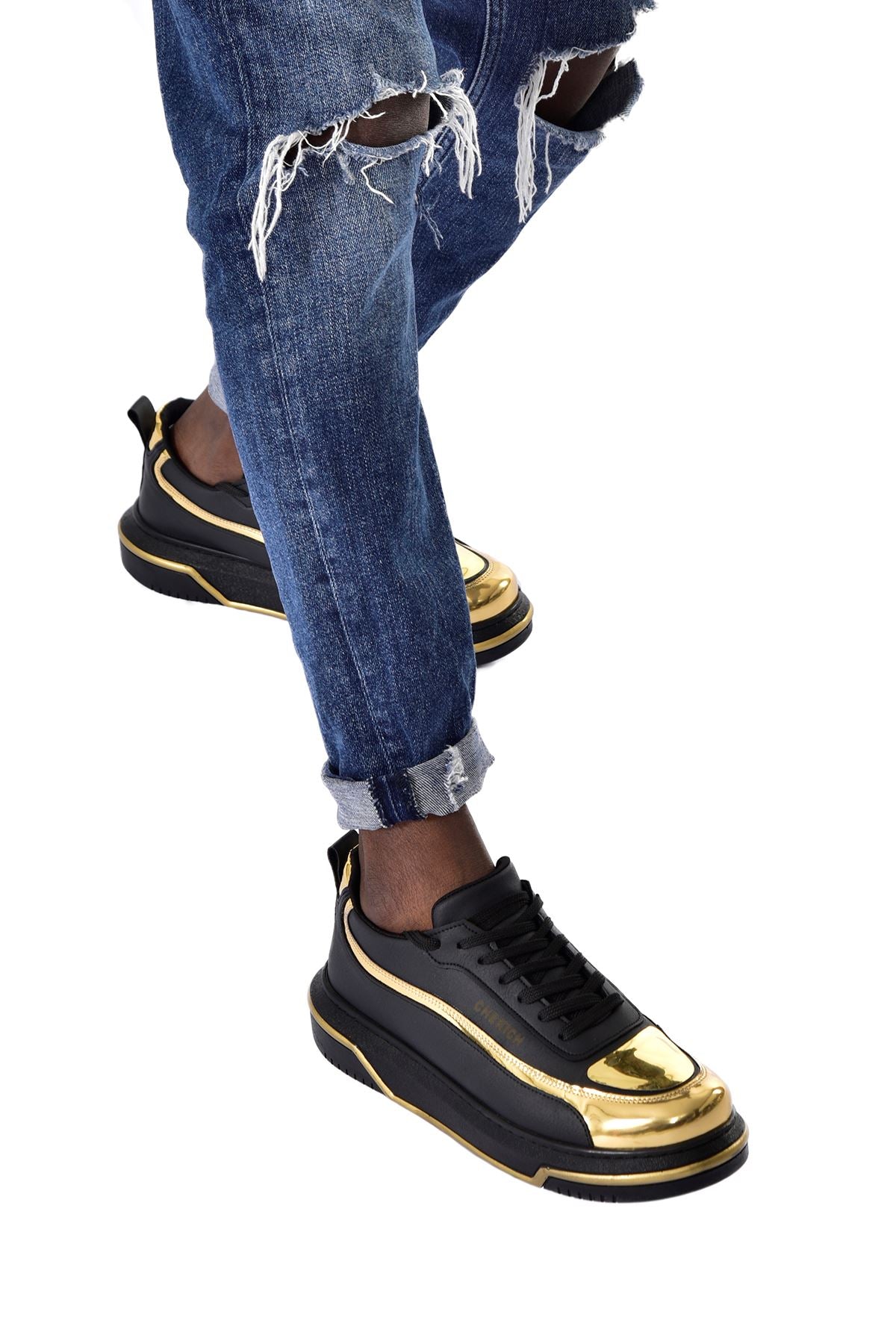 CH241 CST Signature Line Up Herren Sneaker Schwarz/Gold