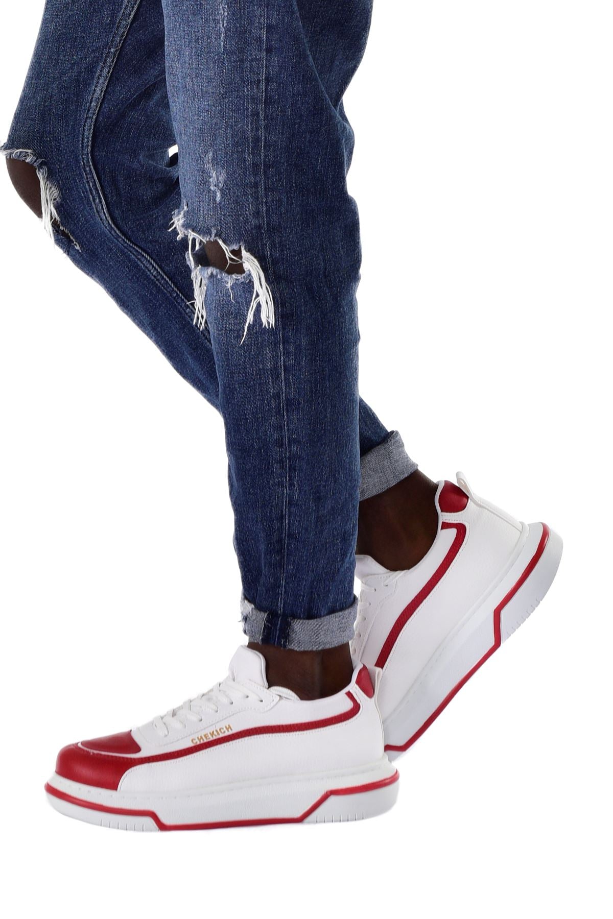 CH241 CBT Signature Line Up Men Sneaker Red / White