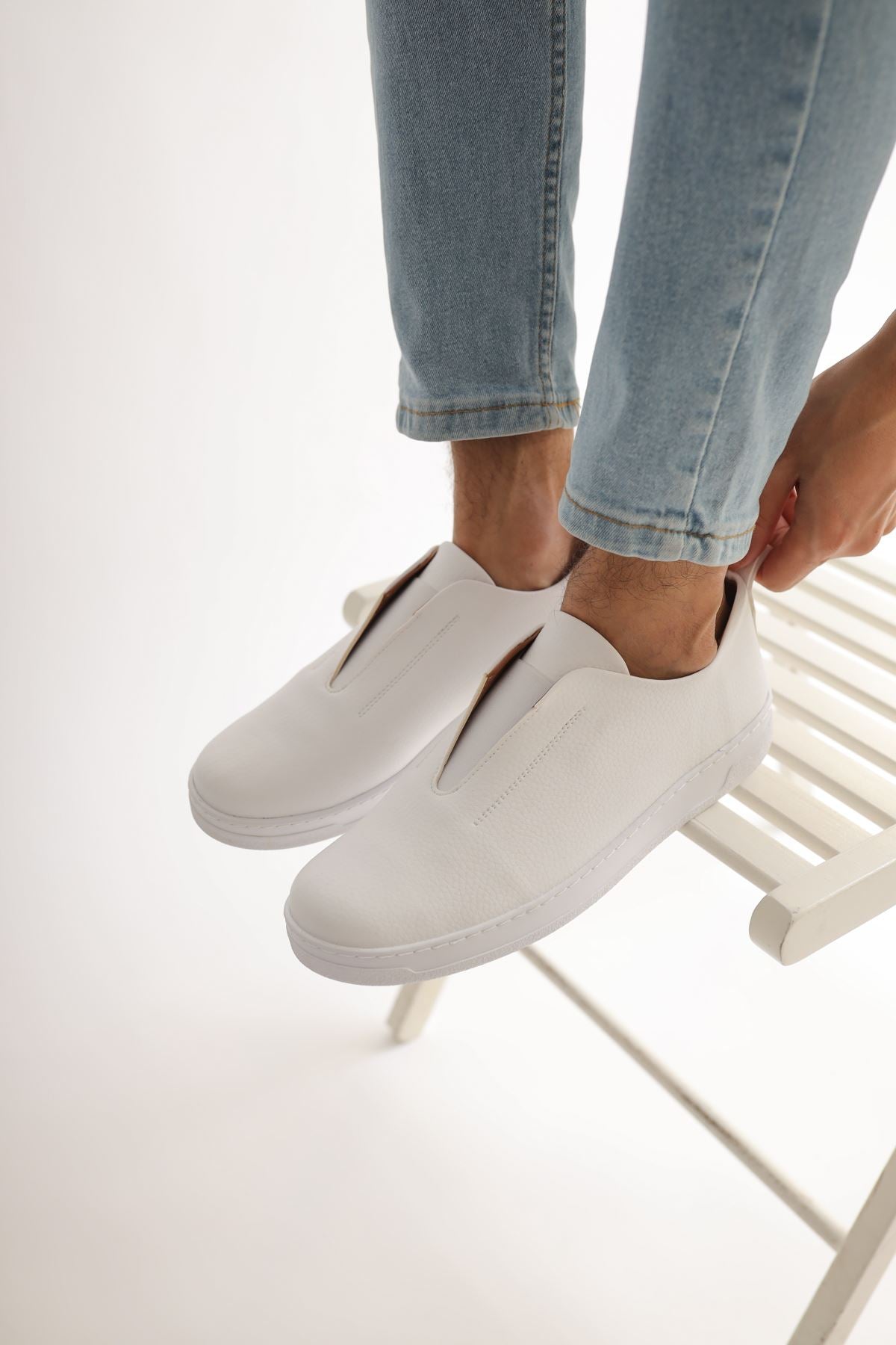 CH195 CBT Rigidus Men Sneaker White