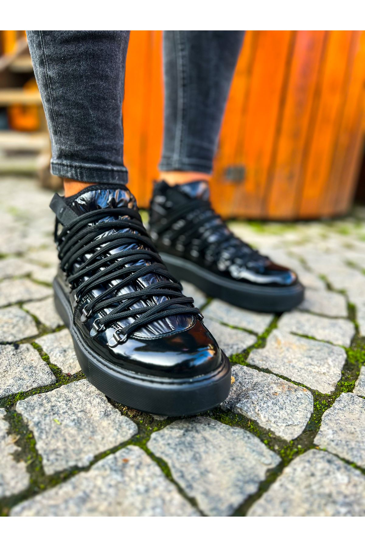 CH189 RST Charisma Herren Sneaker Schwarz