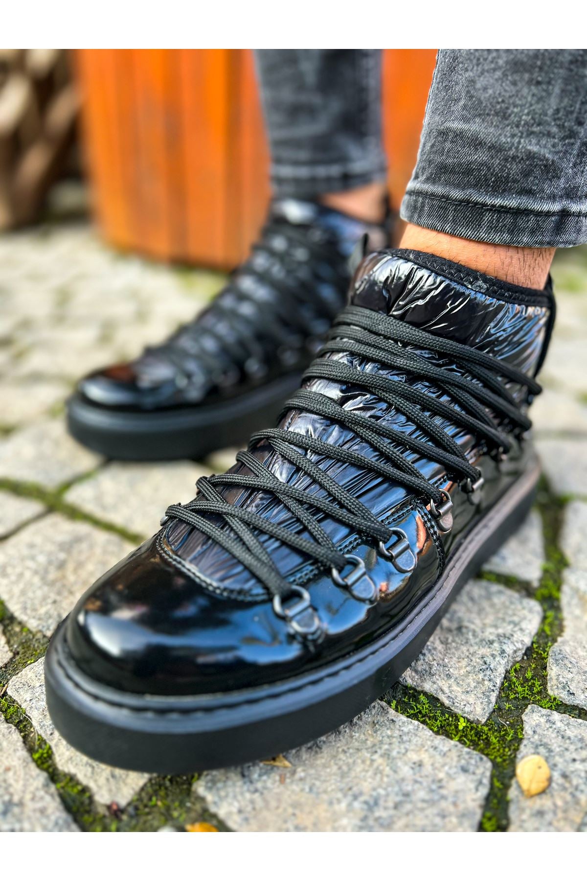 CH189 RST Charisma Herren Sneaker Schwarz