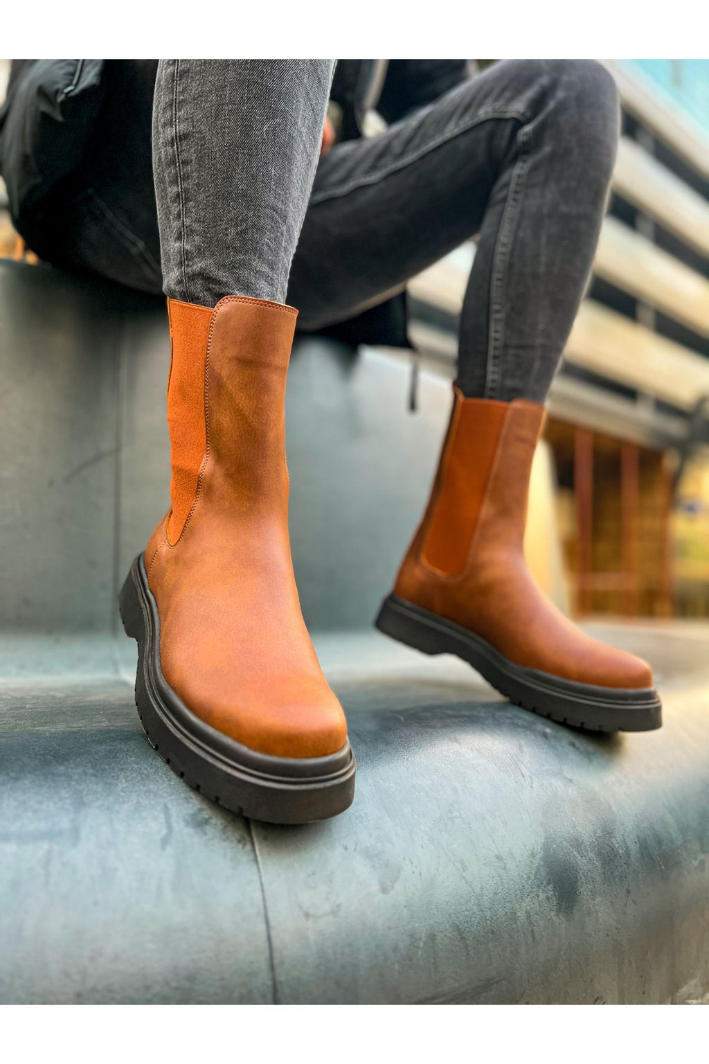 CH223 - CST Alaska Men's Boots Tan