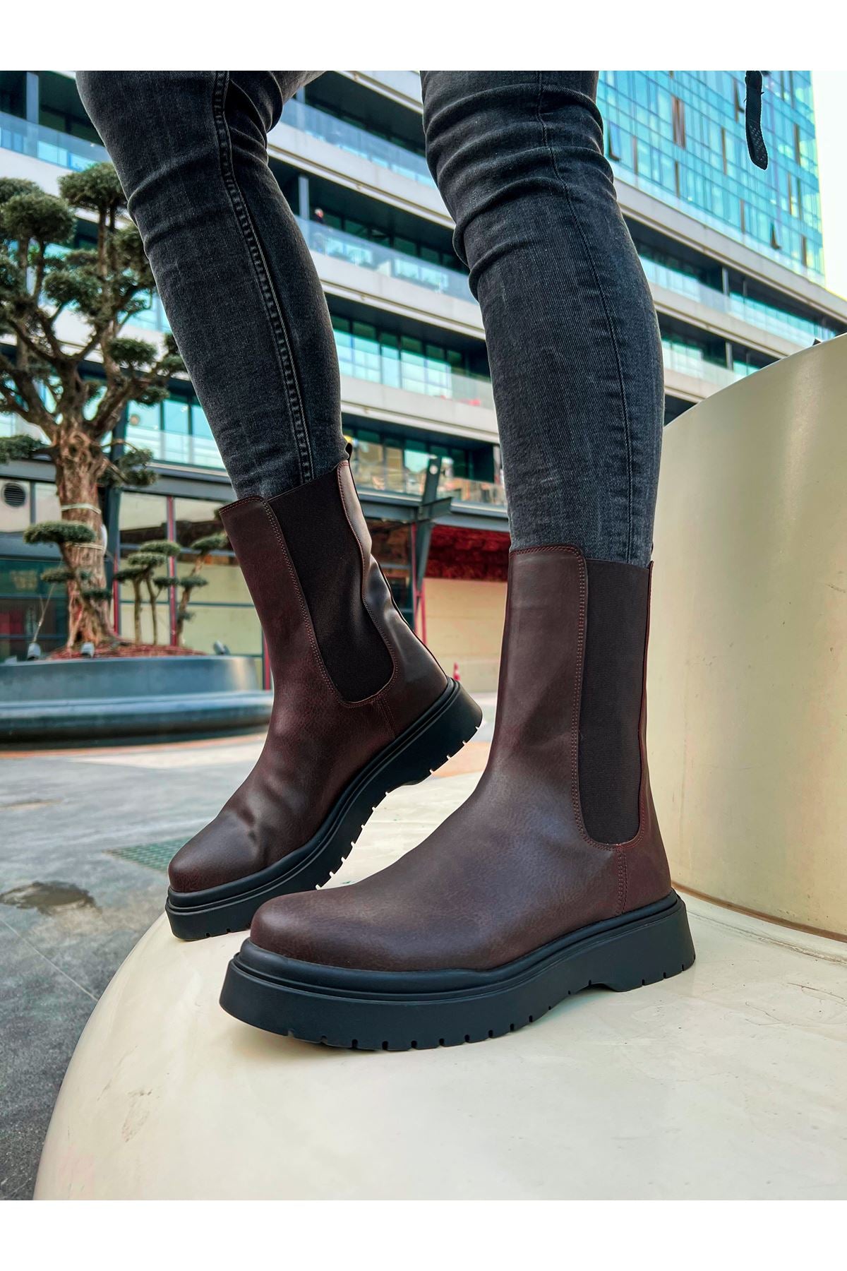 CH223 CST Alaska Herrenstiefel Braun