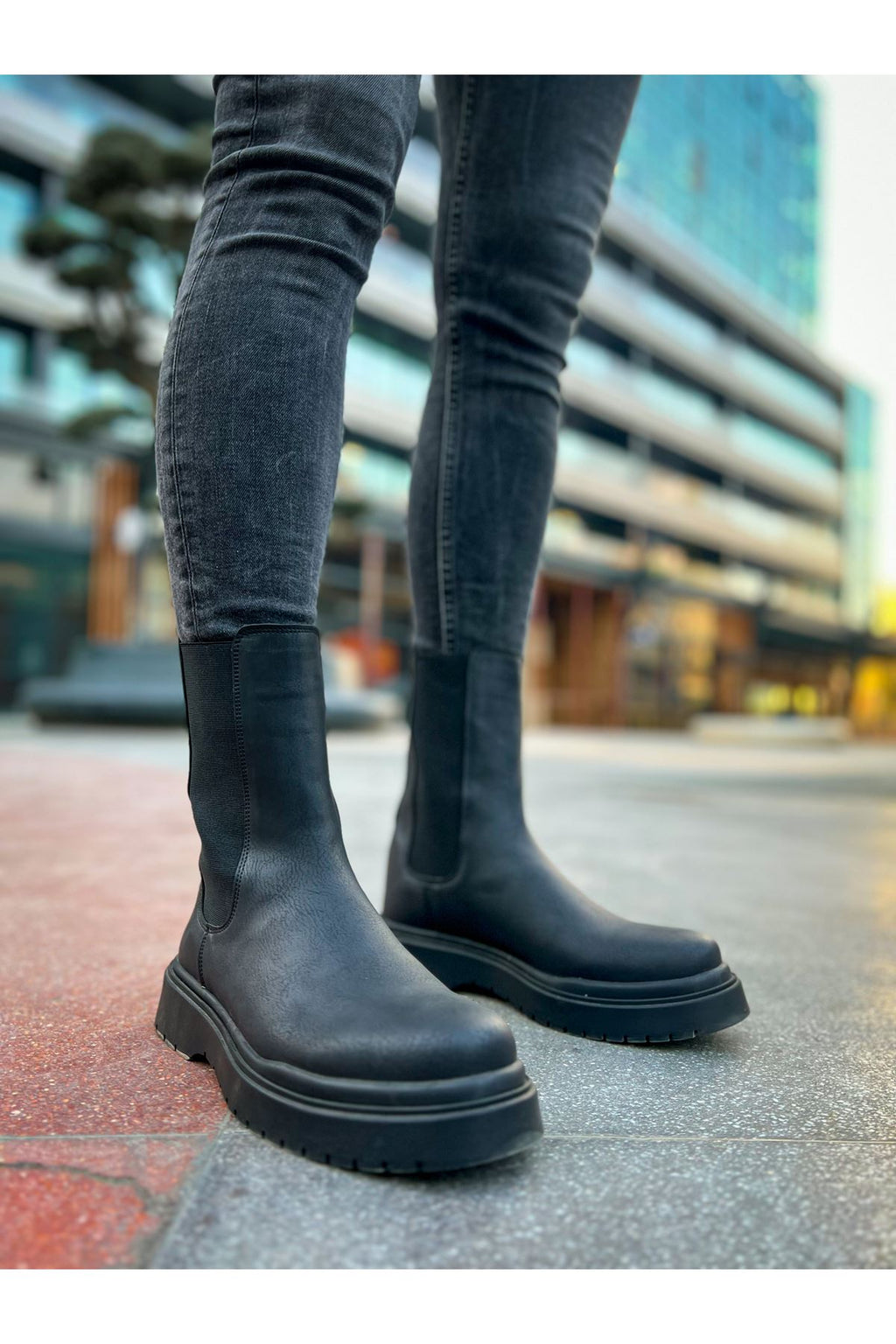 CH223 CST Alaska Herrenstiefel Schwarz