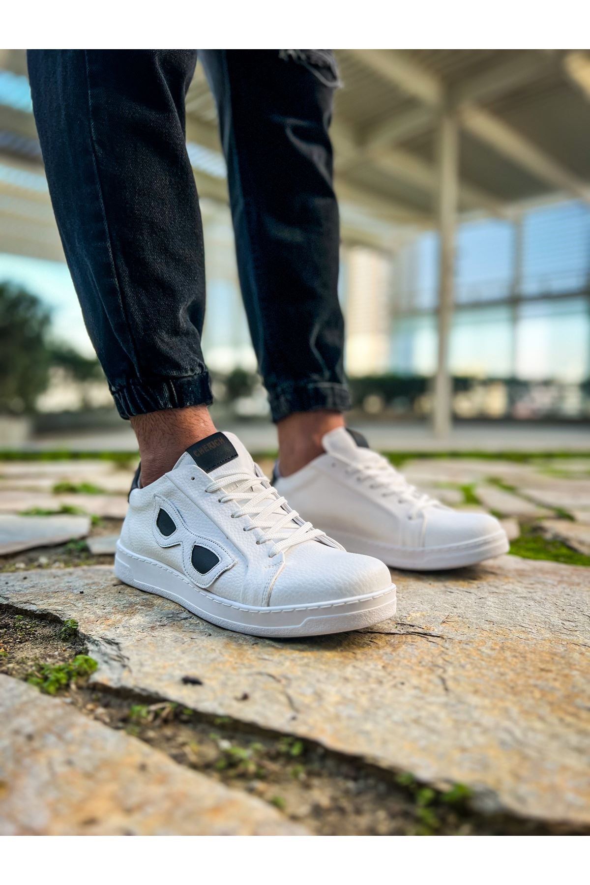 CH151 GBT Glasses Men Sneaker White/Black