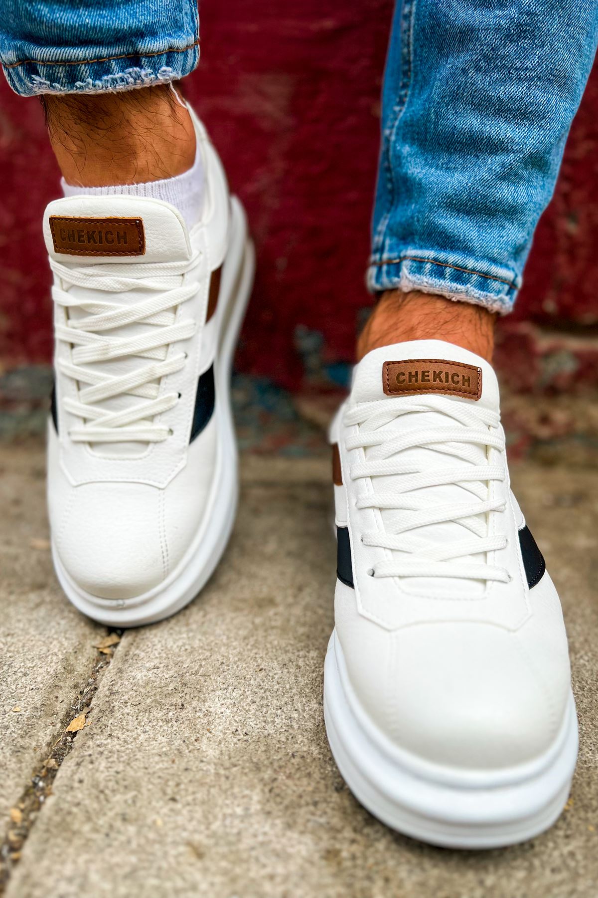 CH172 İpekyol RRT Herren Sneaker Weiß