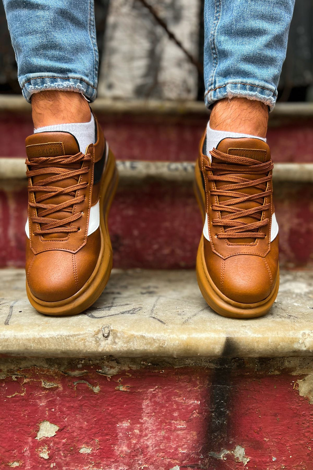 CH172 İpekyol RRT Herren Sneaker Tan
