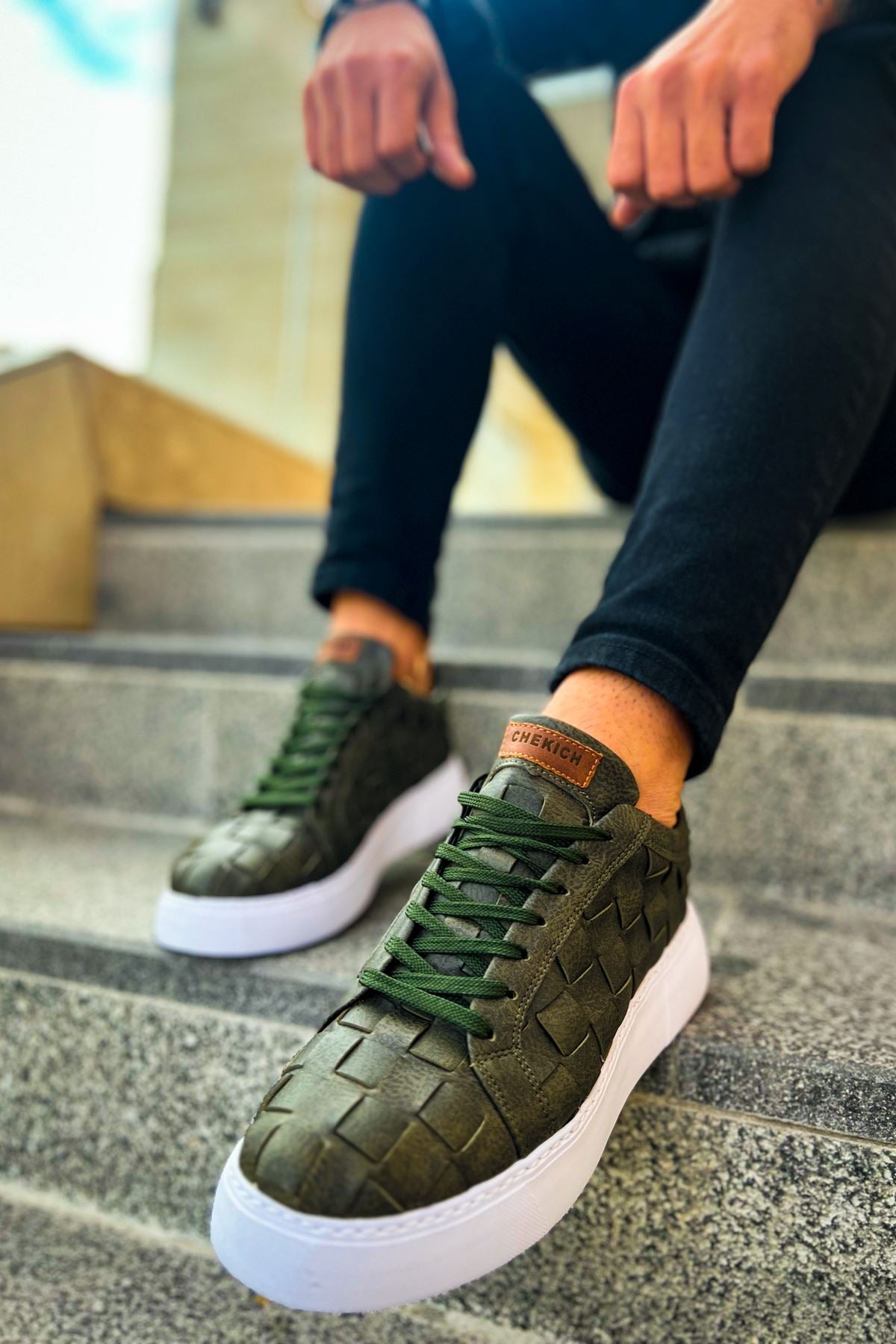 CH209 OBT Vimini Men Sneaker Khaki
