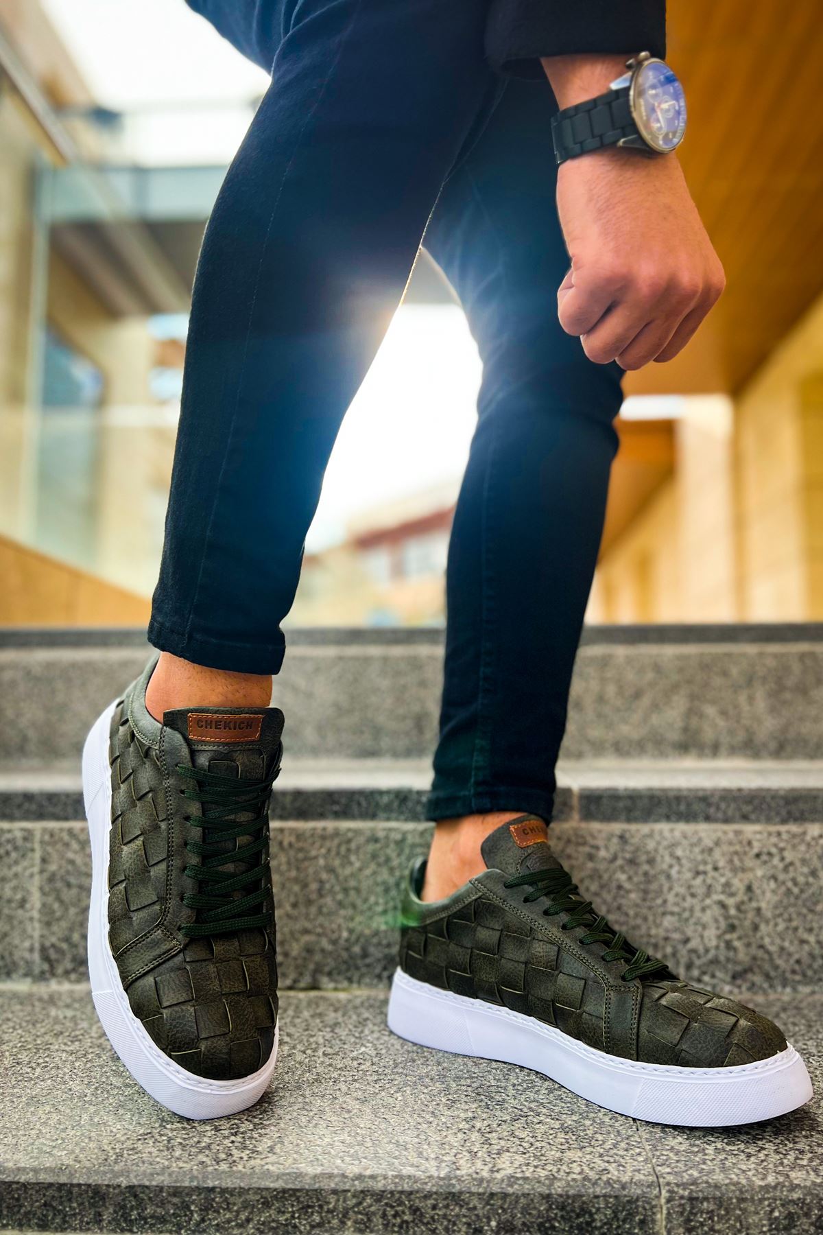 CH209 OBT Vimini Men Sneaker Khaki
