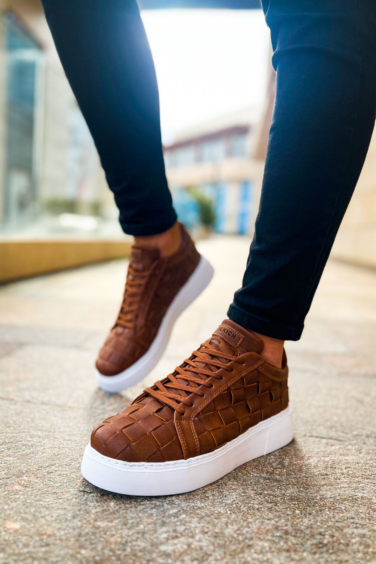 CH209 OBT Vimini Herren Sneaker Hellbraun