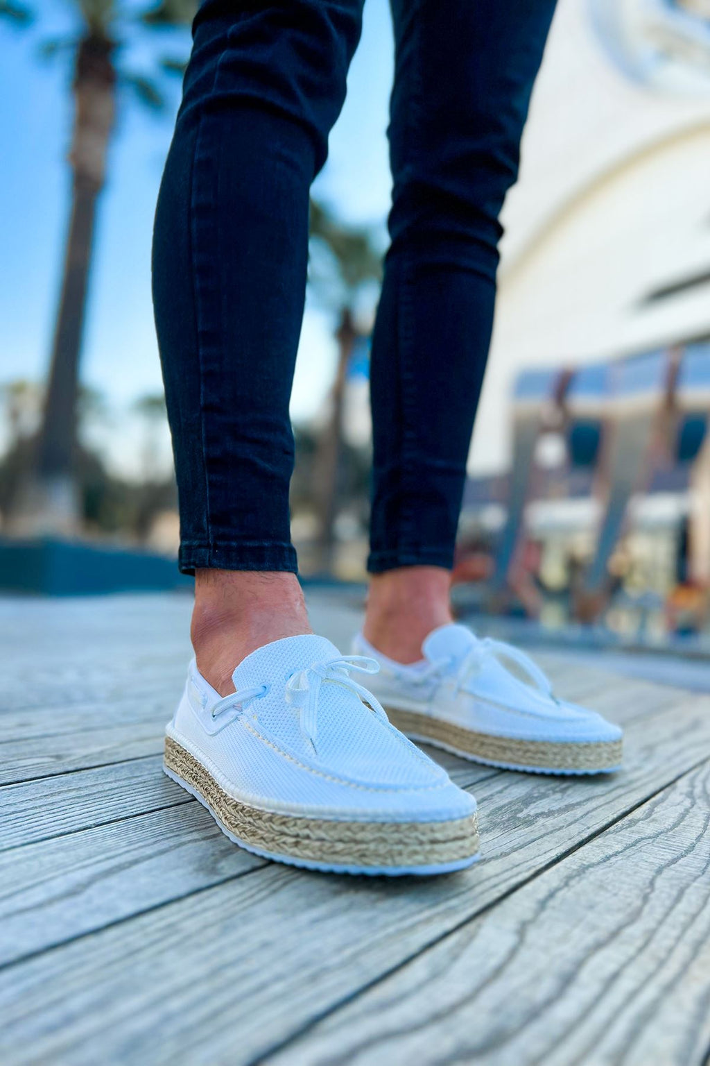 CH311 Espadril Men Sneaker White
