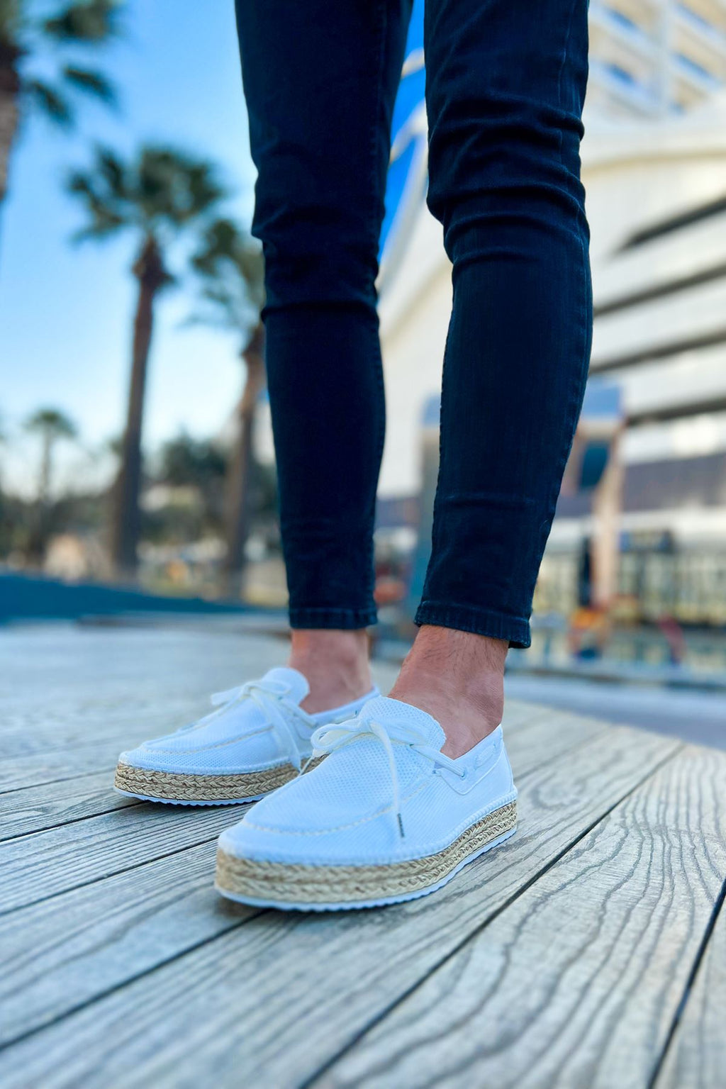CH311 Espadril Men Sneaker White