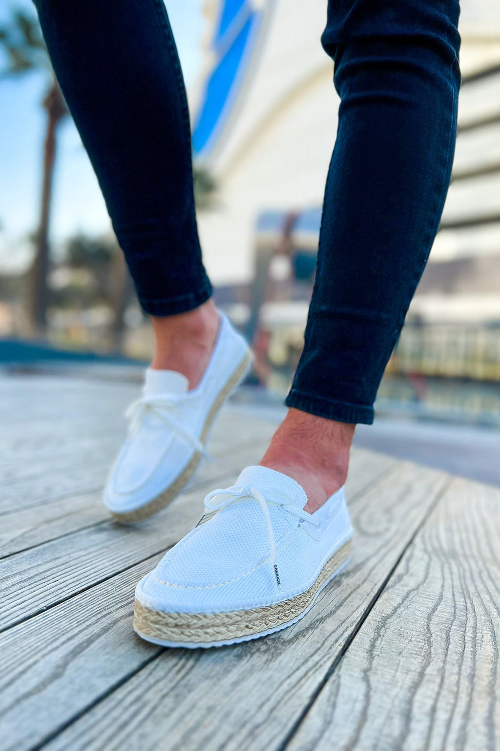 CH311 Espadril Men Sneaker White