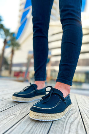 CH311 - Espadril Men's Sneakers Black