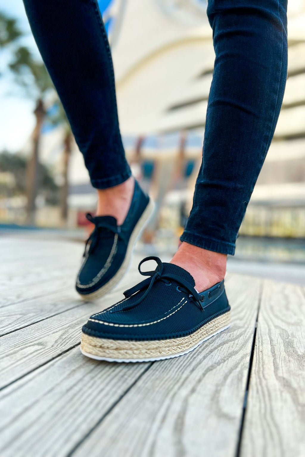 CH311 Espadril Men Sneaker Black