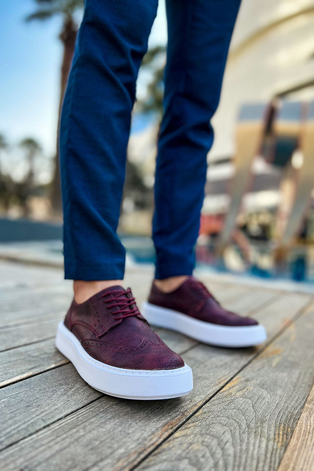 CH149 - CBT Changer Over Men Sneaker Burgundy