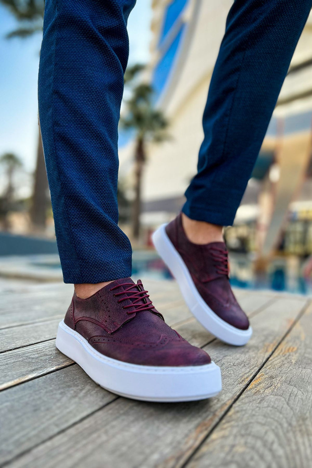 CH149 - CBT Changer Over Men Sneaker Burgundy
