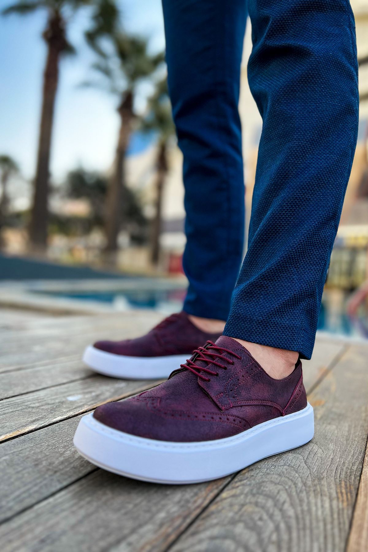 CH149 - CBT Changer Over Men Sneaker Burgundy