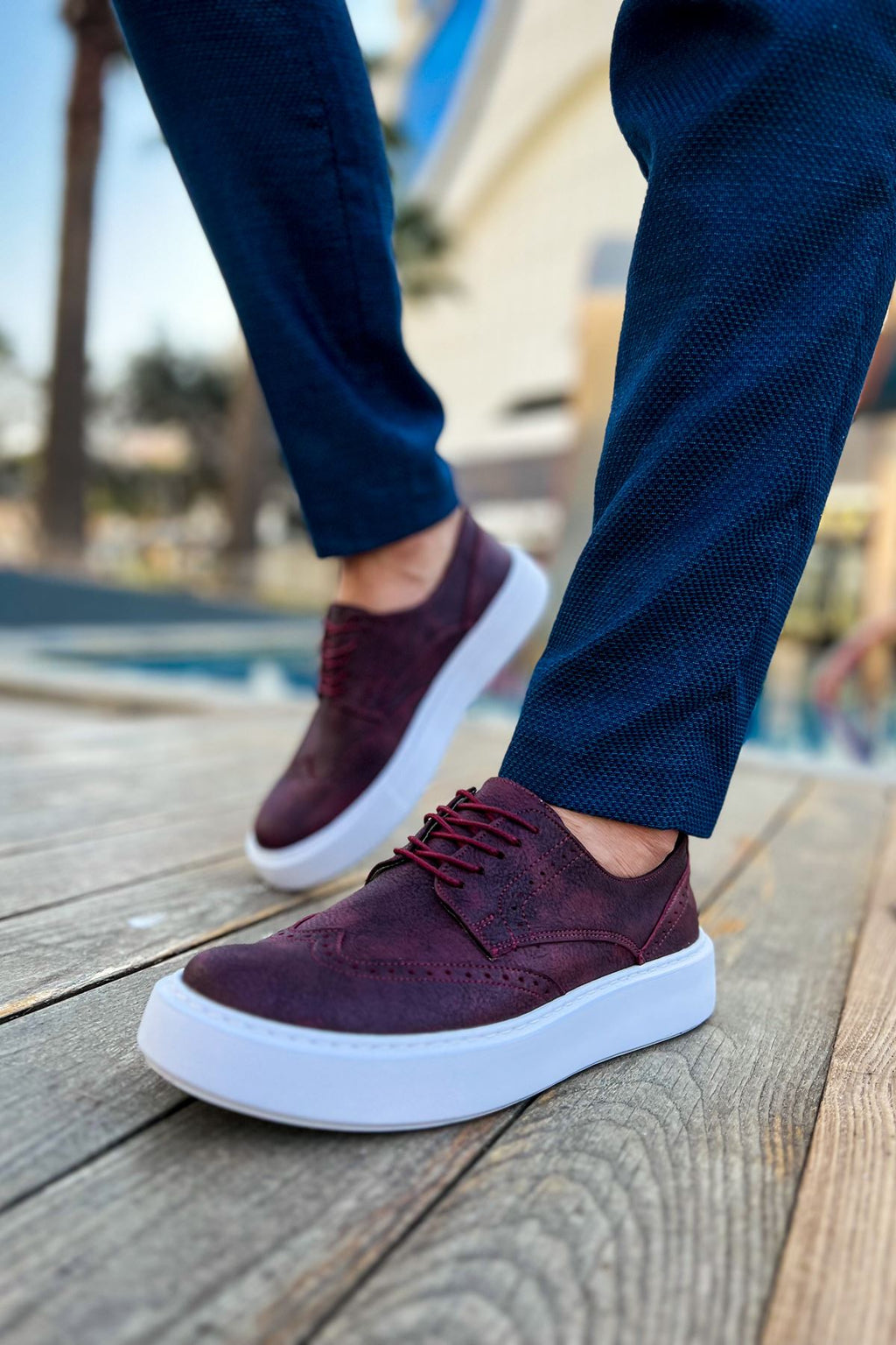CH149 - CBT Changer Over Men Sneaker Burgundy