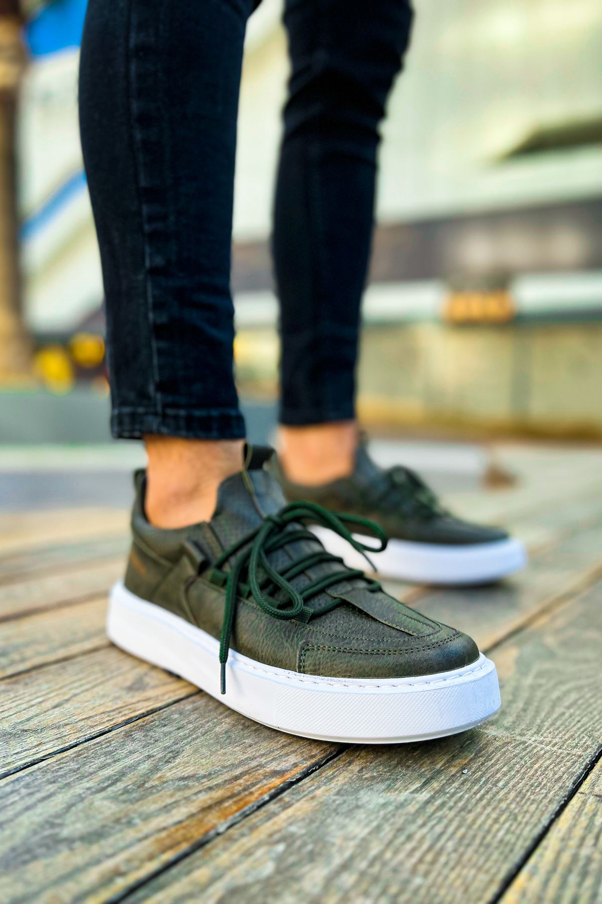 CH159 CBT Saturn Herren Sneaker Khaki