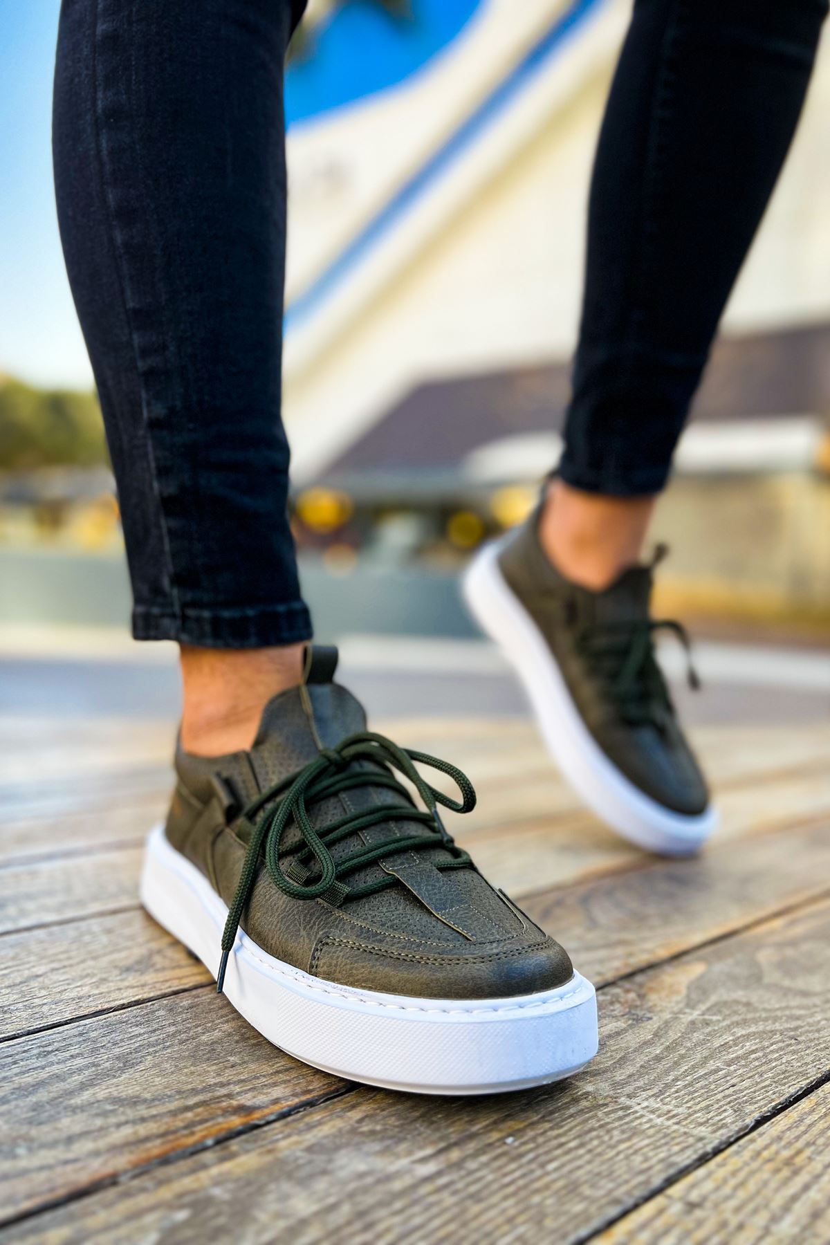 CH159 CBT Saturn Herren Sneaker Khaki