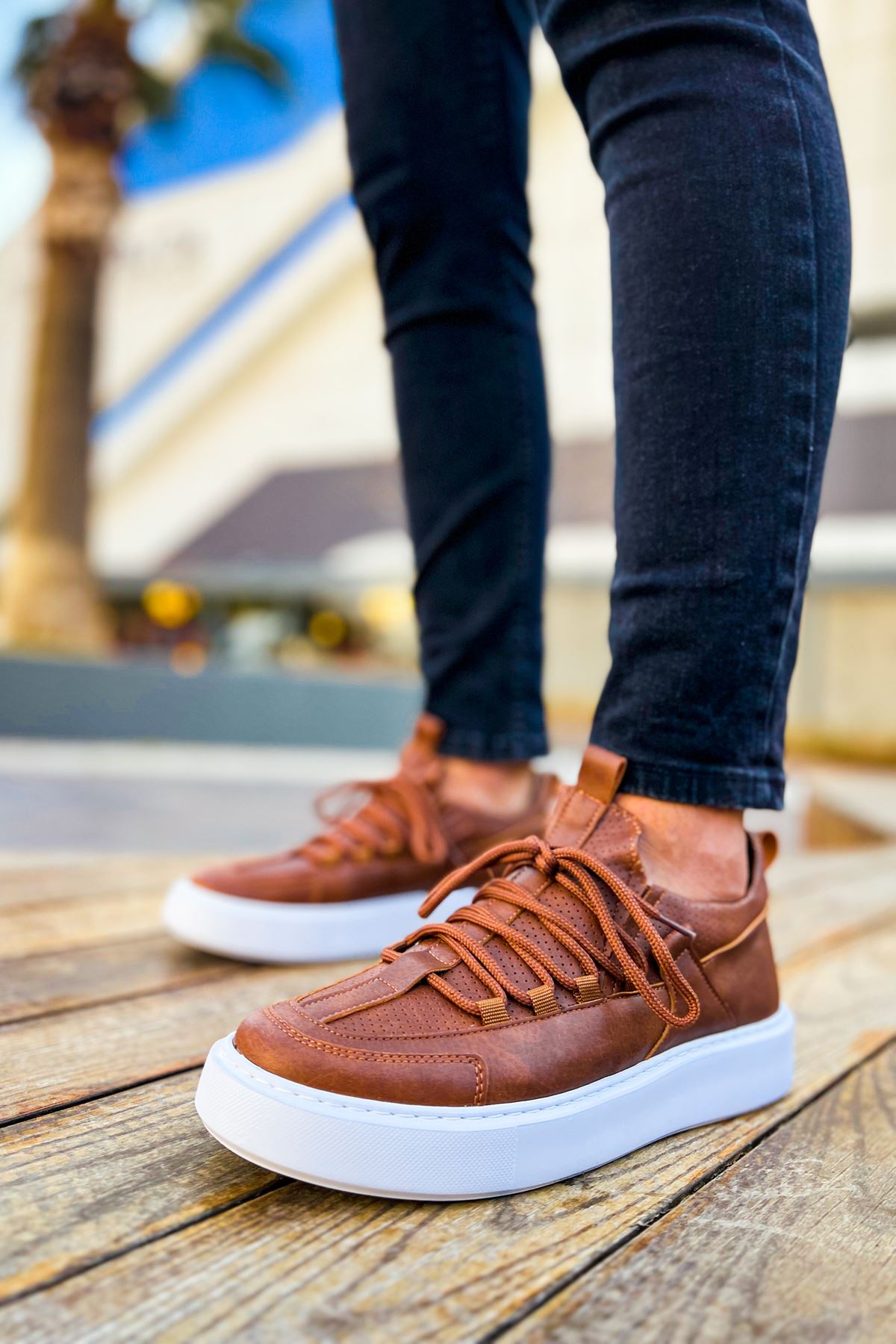 CH159 - CBT Saturn Men Sneaker Tan