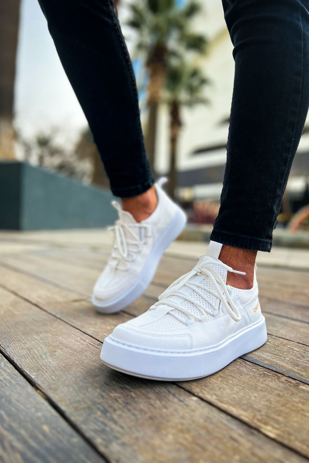 CH159 CBT Saturn Herren Sneaker Weiß