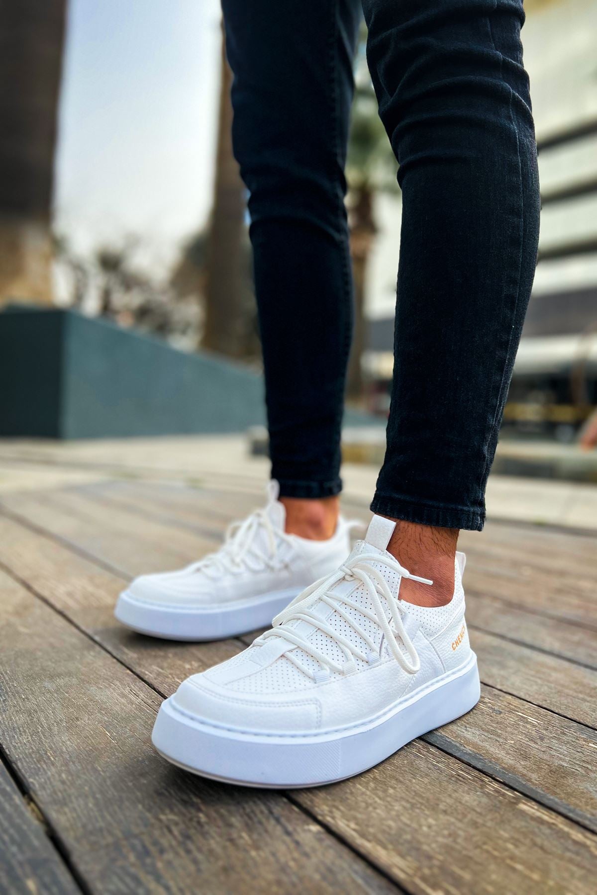 CH159 CBT Saturn Herren Sneaker Weiß