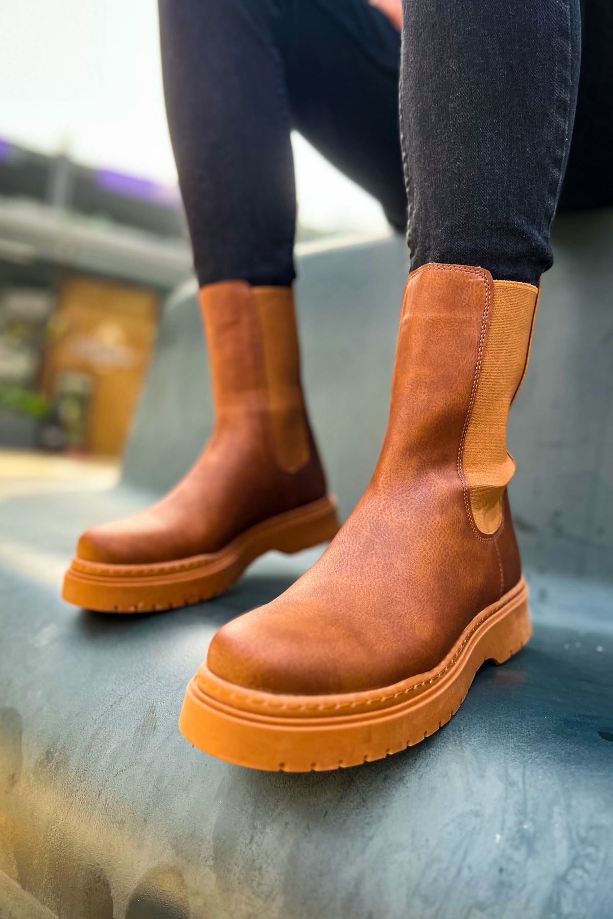 CH223 CRT Alaska Herrenstiefel Hellbraun