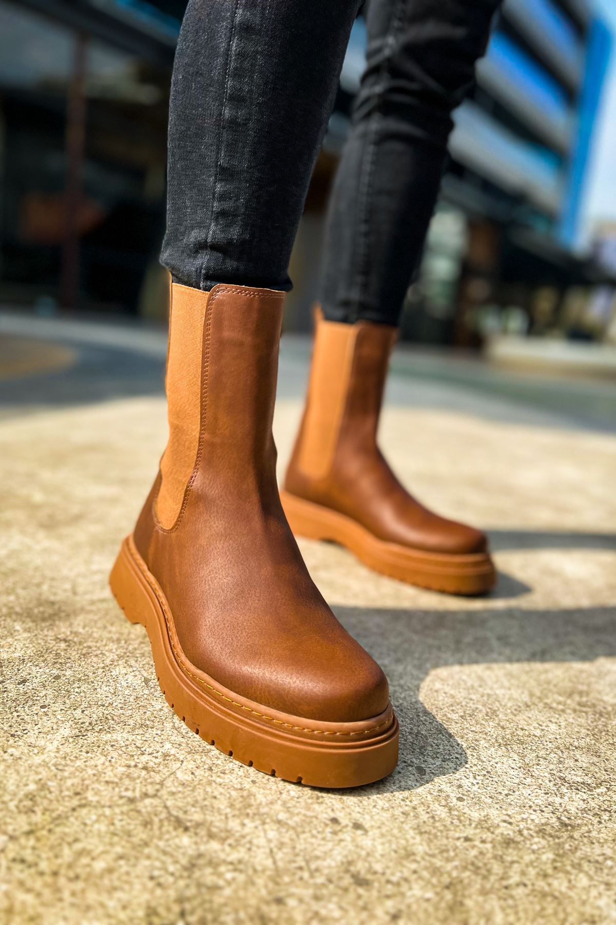 CH223 CRT Alaska Herrenstiefel Hellbraun