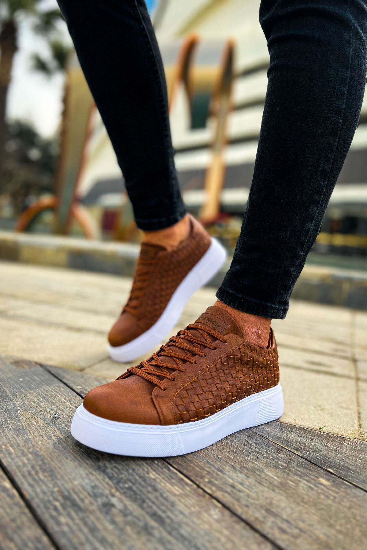 CH203 OBT Maglieria Men Sneaker Tan