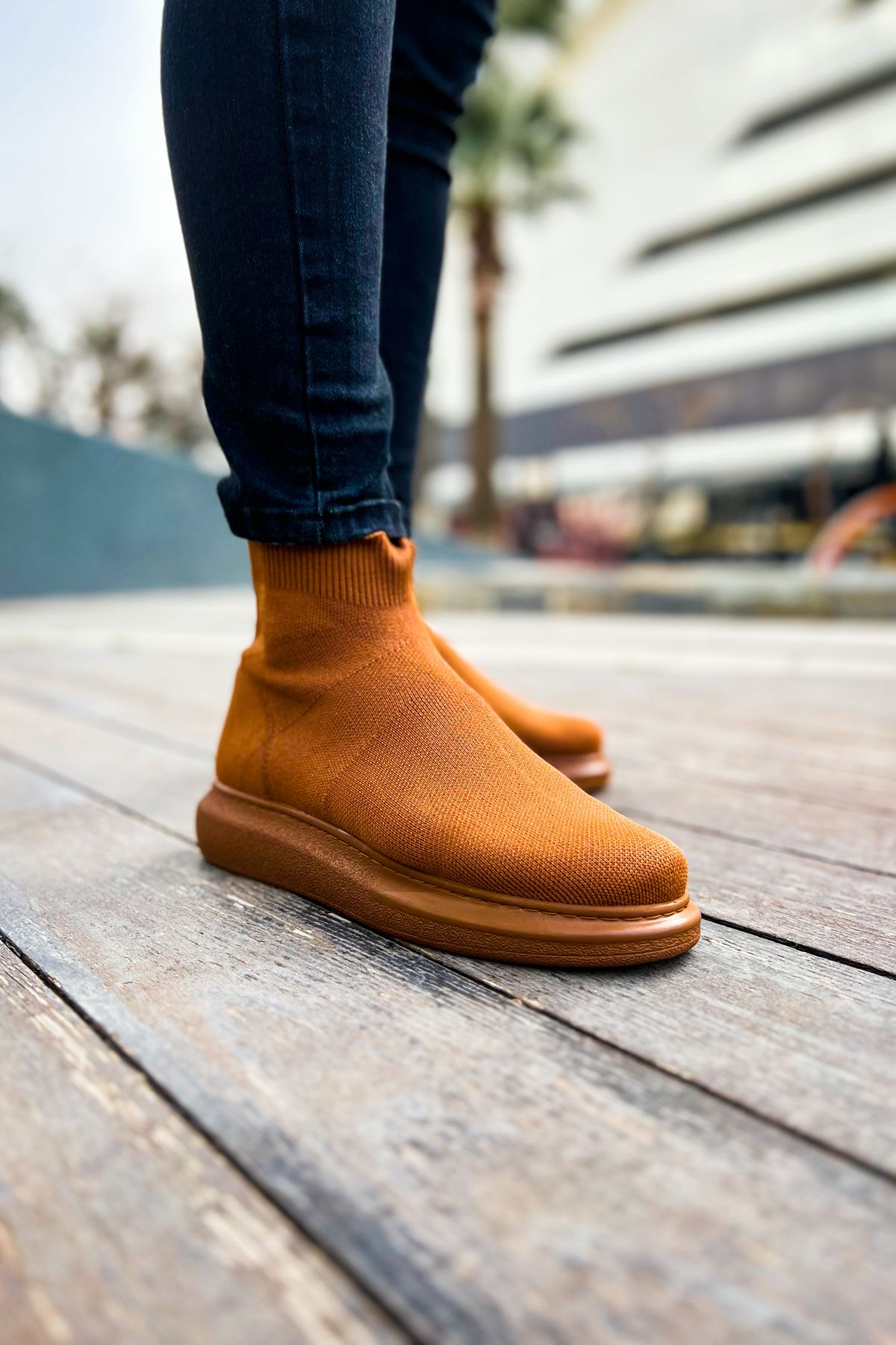 CH207 TRT Maglieria-T Men Sneaker Tan
