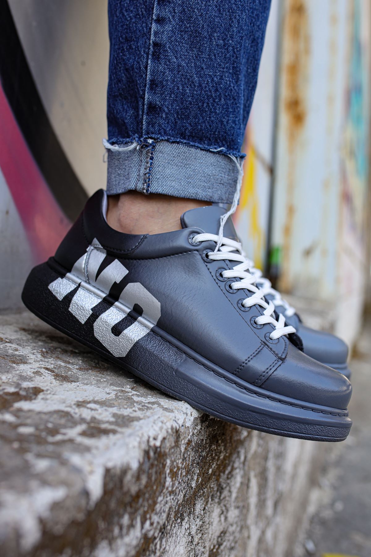 CH254 - CBT Pittura Men Sneaker 402 YS Grey / KOYU Grey