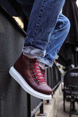 CH258 - CBT Roma Men's Boots Burgundy