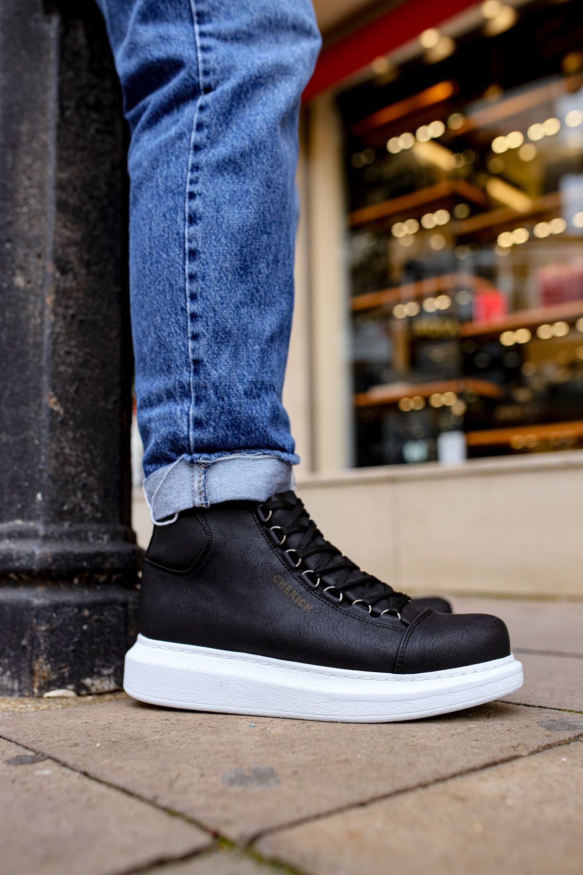 CH258 - CBT Roma Men's Boots Black