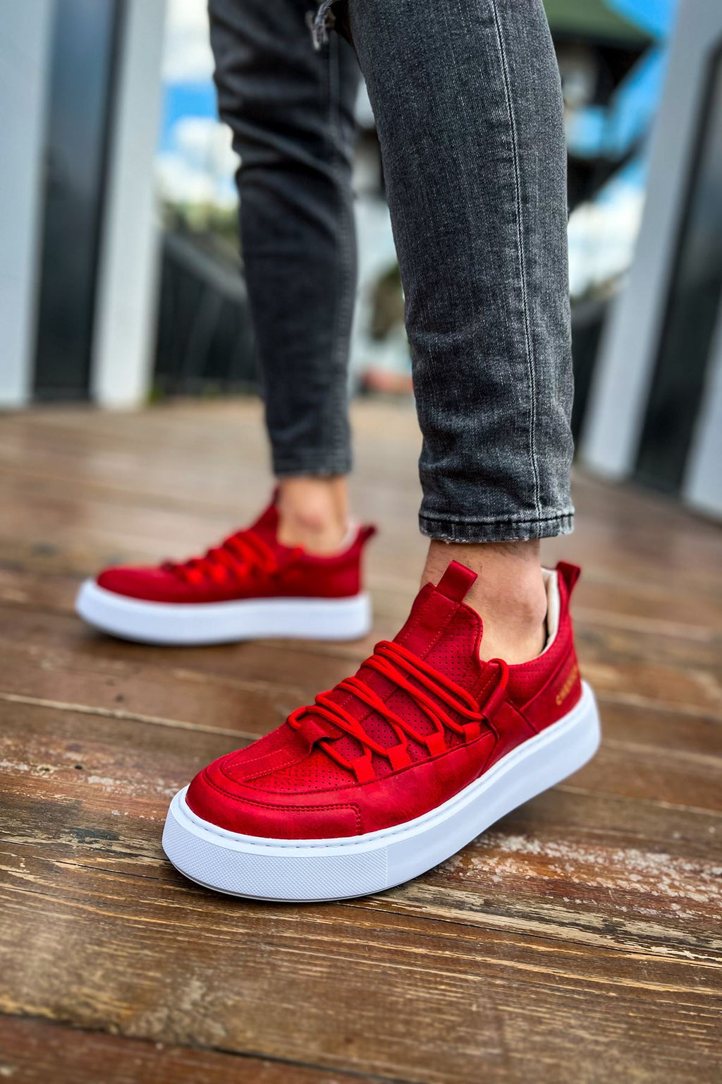 CH159 - CBT Saturn Men Sneaker Red