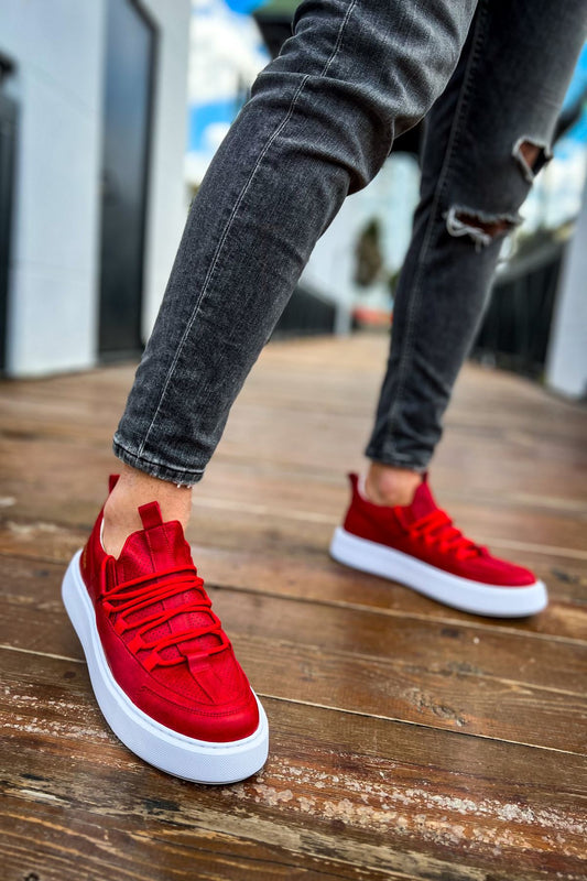 CH159 CBT Saturn Men Sneaker Red